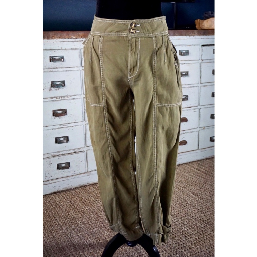 Anthropologie Jackson Tapered Utility Pants New 4